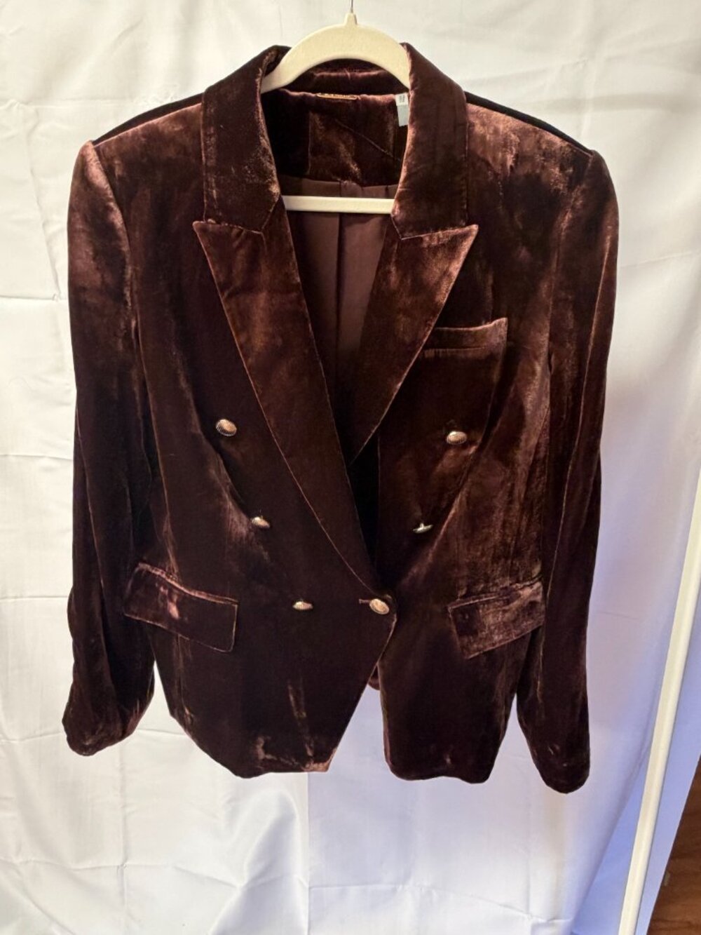 Elie Tahari Veronica Velvet Blazer 16 EUC - Picture 2 of 10